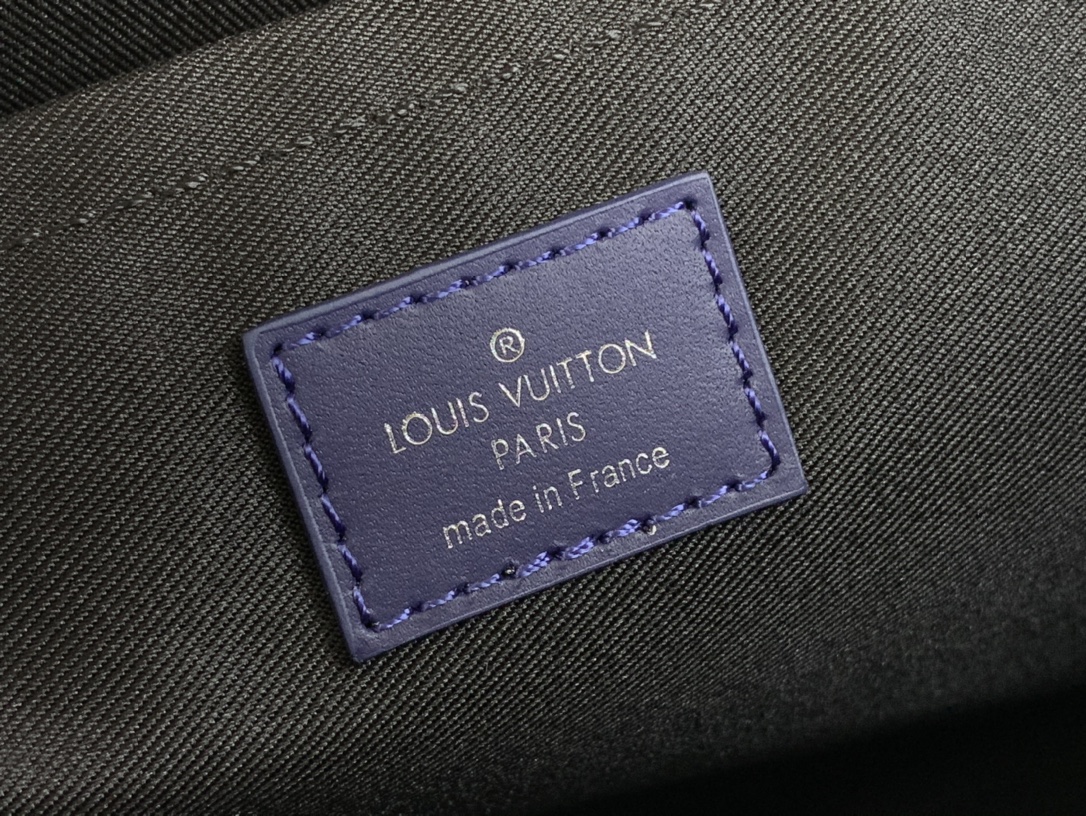 ルイヴィトン ハンドバッグ 新作 Louis Vuitton サックプラ 24H サファイア M11690 牛革 ブラック金具 - 画像 (2)