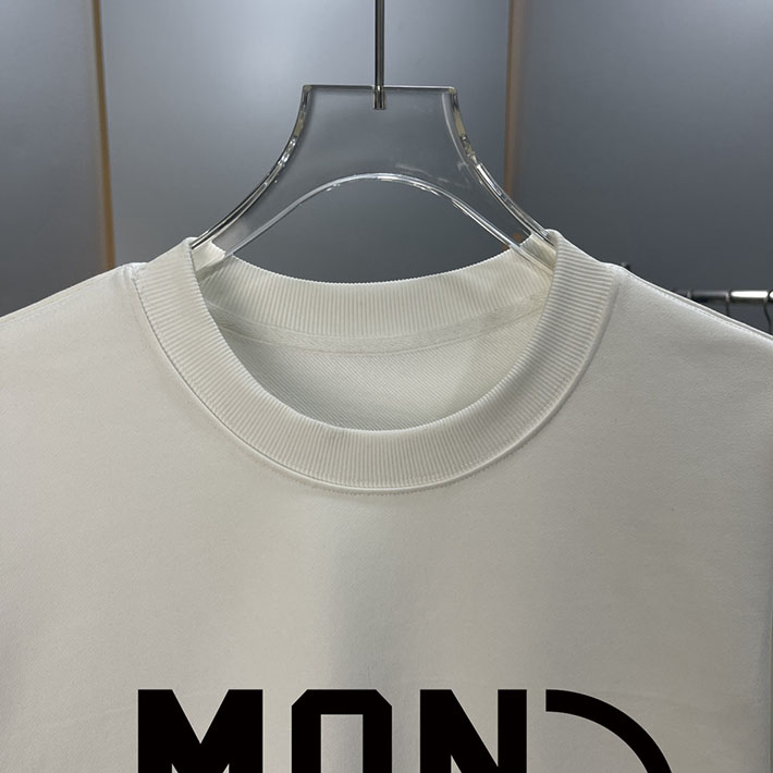 最高級モンクレールスーパーコピー モンクレールスウェットシャツコピー MONCLER 服 スウェットシャツ 2024秋冬新作 ホワイト J20918G0002689A8F034 コットン 100% - 画像 (7)