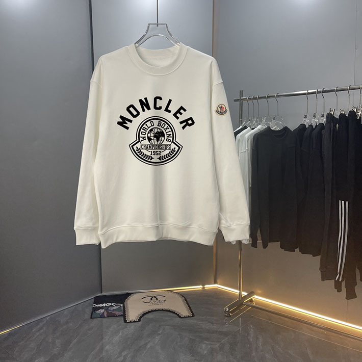 最高級モンクレールスーパーコピー モンクレールスウェットシャツコピー MONCLER 服 スウェットシャツ 2024秋冬新作 ホワイト J20918G0002989ANG034 コットン 100% - 画像 (9)