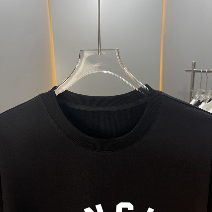 最高級モンクレールスーパーコピー モンクレールスウェットシャツコピー MONCLER 服 スウェットシャツ 2024秋冬新作 ブラック J20918G0002989ANG999 コットン 100% - 画像 (6)