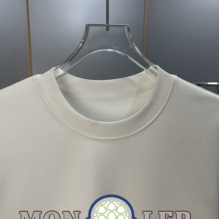 最高級モンクレールスーパーコピー モンクレールスウェットシャツコピー MONCLER 服 スウェットシャツ 2024秋冬新作 ホワイト J20918G00040809KR034 コットン 100% - 画像 (7)