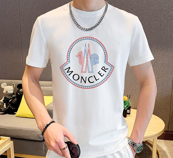 最高級モンクレールスーパーコピー モンクレールTシャツコピー MONCLER 服 Tシャツ×スラックス 2024秋冬新作 ブラック J20918C0001289AKK999 コットン 100% - 画像 (5)