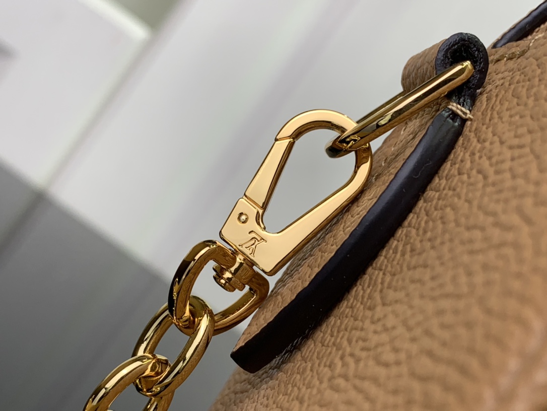 ルイヴィトン バンドリエール 新作 Louis Vuitton スピーディ・バンドリエール 20 アリゾナ・クレーム M12713 牛革 ゴールド金具 - 画像 (6)