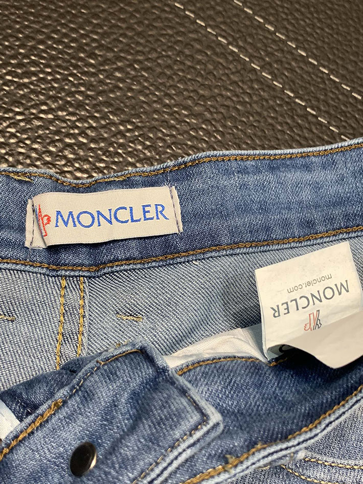 最高級モンクレールスーパーコピー モンクレールデニムパンツコピー MONCLER 服 デニム・ジーンズ 2024秋冬新作 202409064 コットン 100% - 画像 (4)