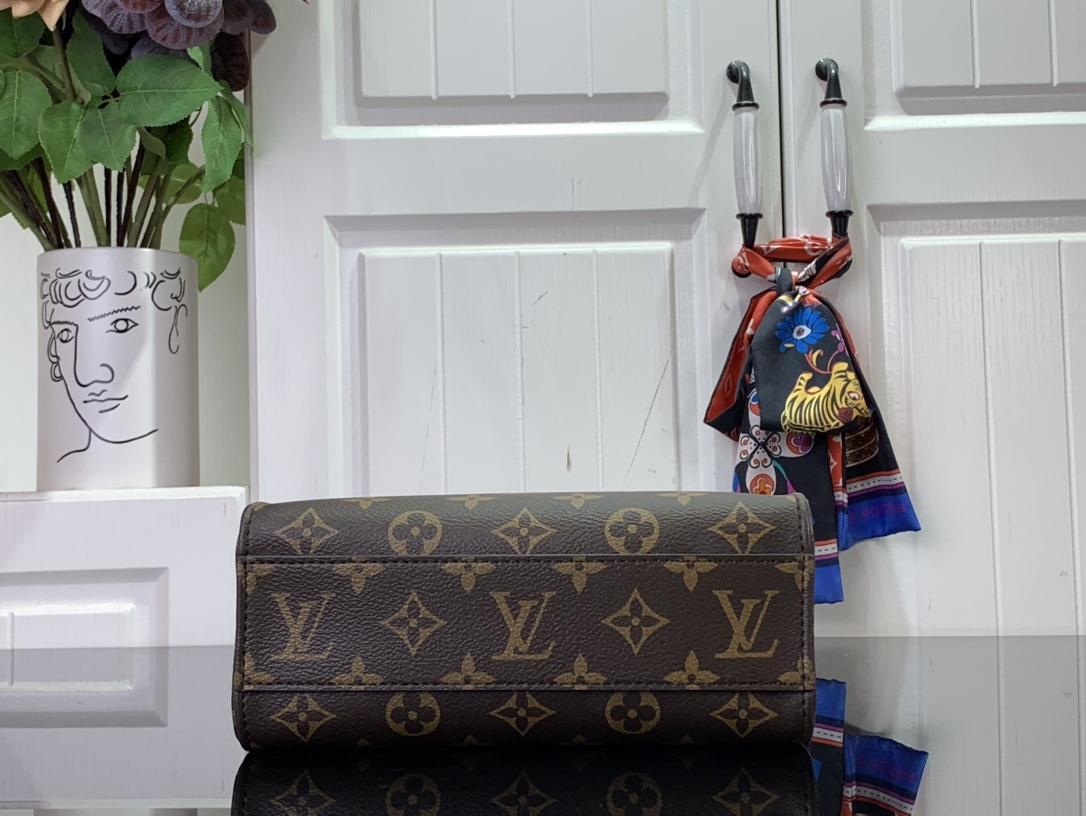 ルイヴィトン ハンドバッグ 新作 Louis Vuitton サックプラ BB ブラウン M46265 モノグラム・キャンバス ゴールド金具 - 画像 (7)