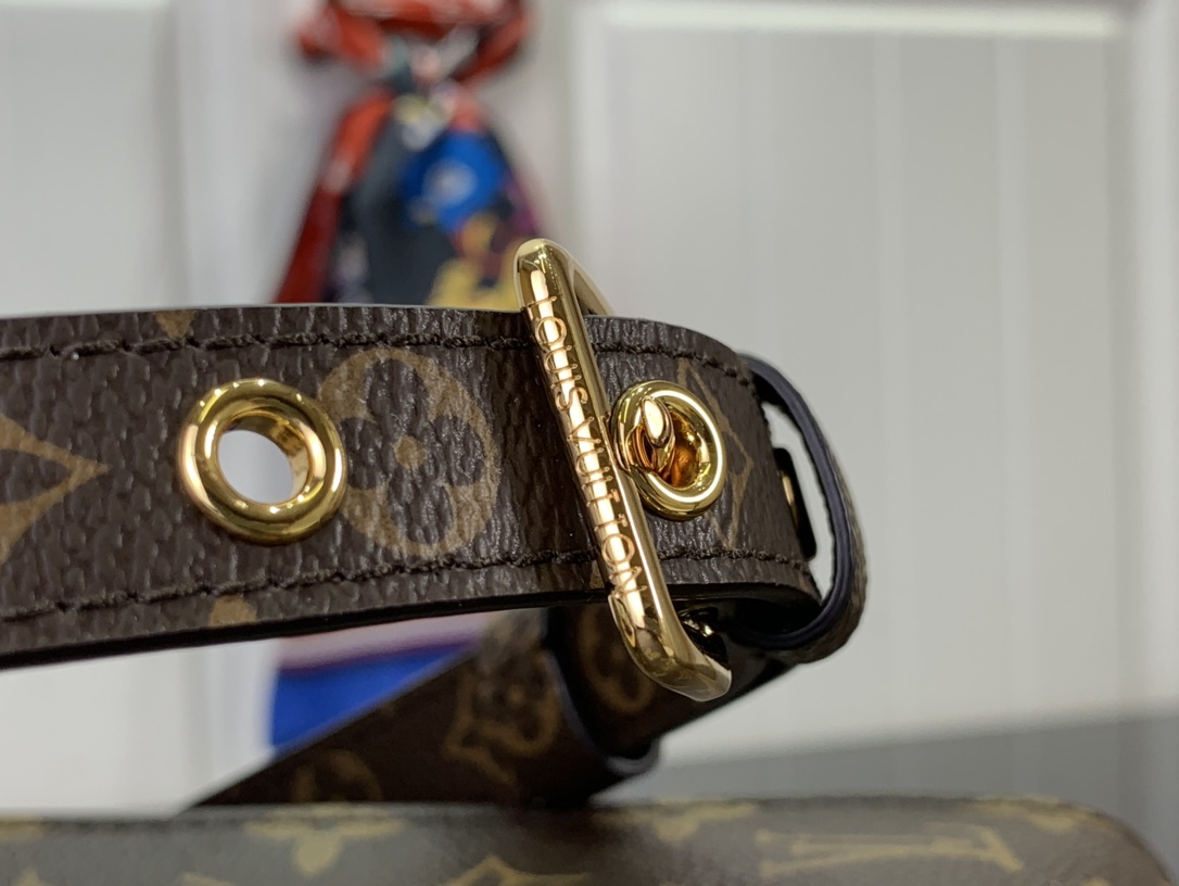 ルイヴィトン ハンドバッグ 新作 Louis Vuitton サックプラ BB ブラウン M46265 モノグラム・キャンバス ゴールド金具 - 画像 (4)
