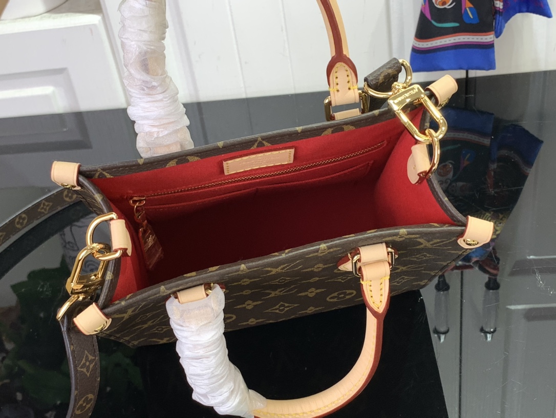 ルイヴィトン ハンドバッグ 新作 Louis Vuitton サックプラ BB ブラウン M46265 モノグラム・キャンバス ゴールド金具 - 画像 (3)