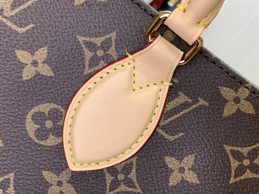 ルイヴィトン ハンドバッグ 新作 Louis Vuitton サックプラ PM ブラウン M45848 モノグラム・キャンバス ゴールド金具 - 画像 (4)