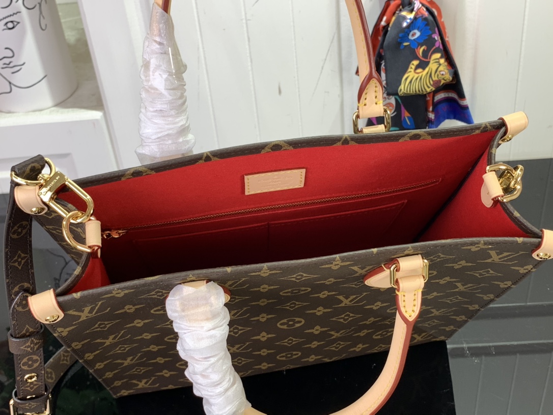 ルイヴィトン ハンドバッグ 新作 Louis Vuitton サックプラ PM ブラウン M45848 モノグラム・キャンバス ゴールド金具 - 画像 (3)