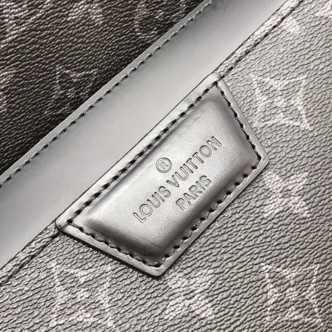 ルイヴィトン リュック 新作 Louis Vuitton リュックサック モノグラム・エクリプス ブラック M43186 モノグラム・エクリプスキャンバス シルバー金具 - 画像 (6)