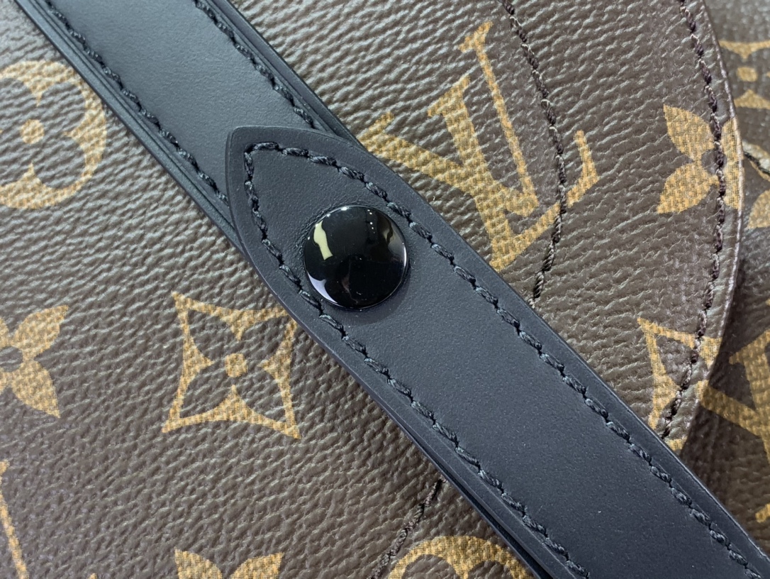 ルイヴィトン リュック 新作 Louis Vuitton クリストファー MM ブラウン M43735 モノグラム・キャンバス シルバー金具 - 画像 (5)