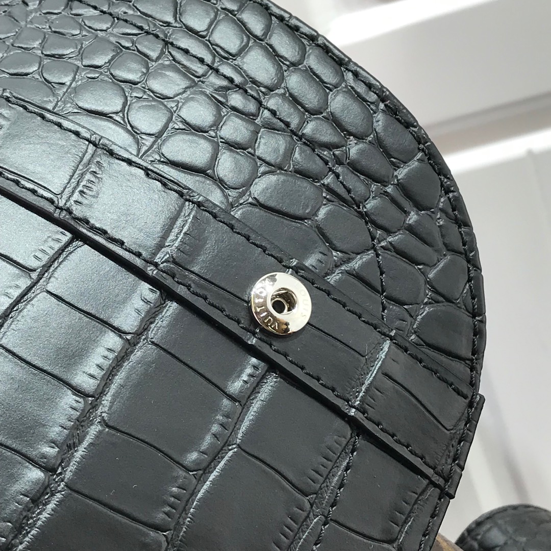 ルイヴィトン リュック 新作 Louis Vuitton クリストファー MM ブラック M43736 モノグラム・キャンバス シルバー金具 - 画像 (7)