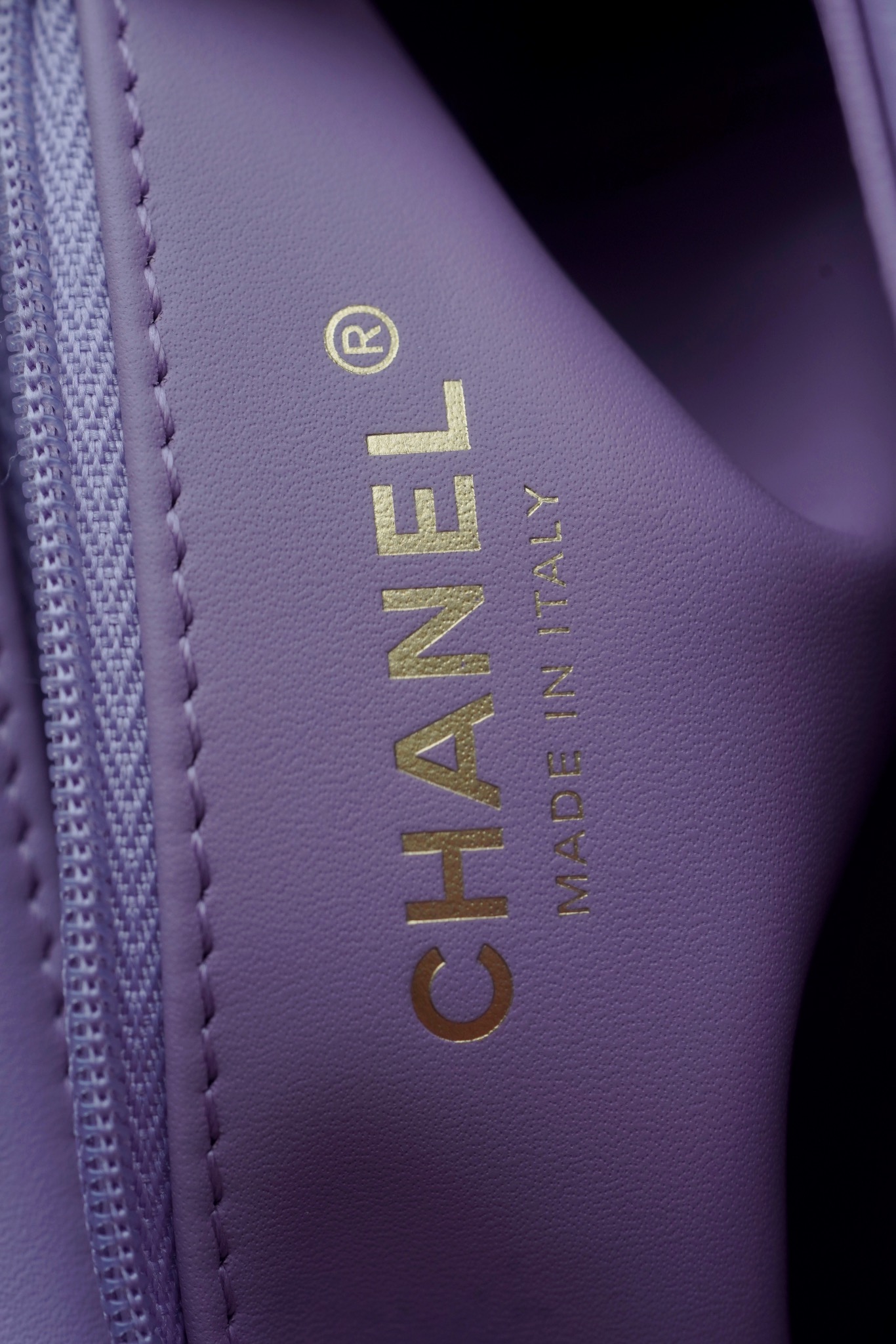 最高級シャネルスーパーコピー シャネルバッグコピー CHANEL ミニ ショッピング バッグ パープル AS4416 B14296 NY564 カーフスキン ゴールド金具 - 画像 (2)
