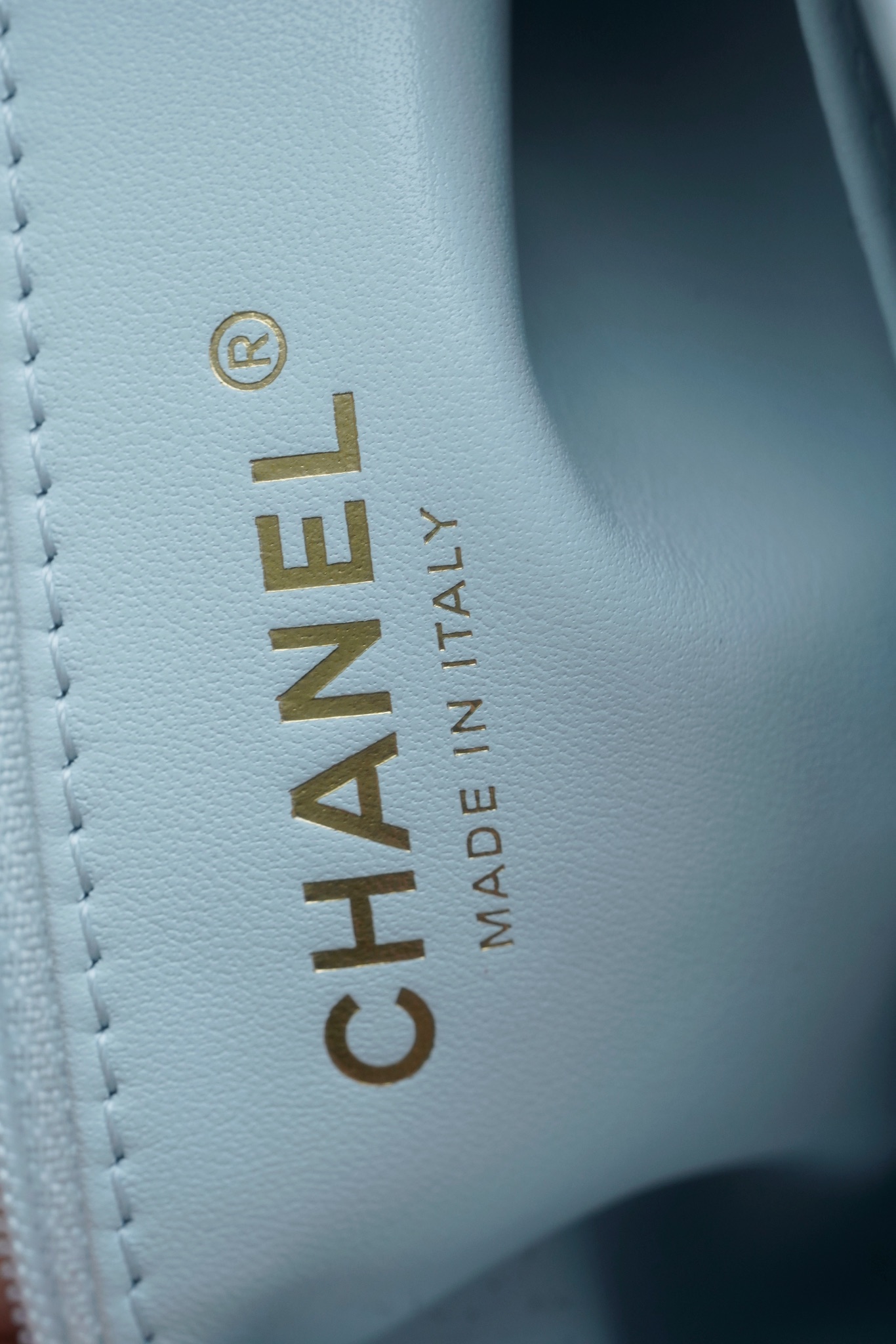 最高級シャネルスーパーコピー シャネルバッグコピー CHANEL ミニ ショッピング バッグ ライトブルー AS4416 B14296 N0195 カーフスキン ゴールド金具 - 画像 (2)