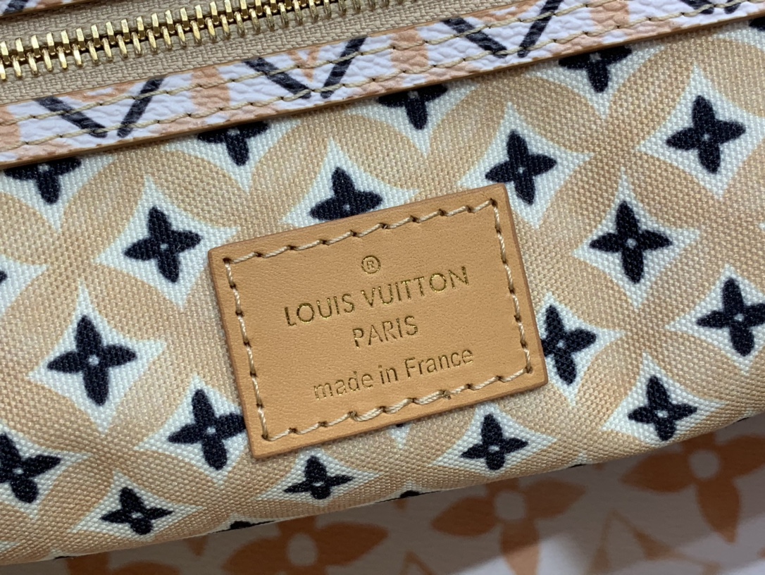 ルイヴィトン トートバッグ 新作 ネヴァーフル MM LV バイザプール ベージュ×ホワイト×ピンク M22978 モノグラム キャンバス ゴールド金具 - 画像 (2)