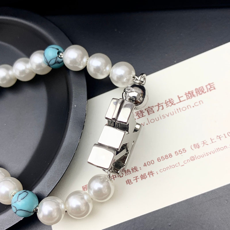 最高級ルイヴィトンスーパーコピー ルイヴィトンブレスレットコピー ブレスレット・ターコイズロデオ M1154A シルバー - 画像 (6)