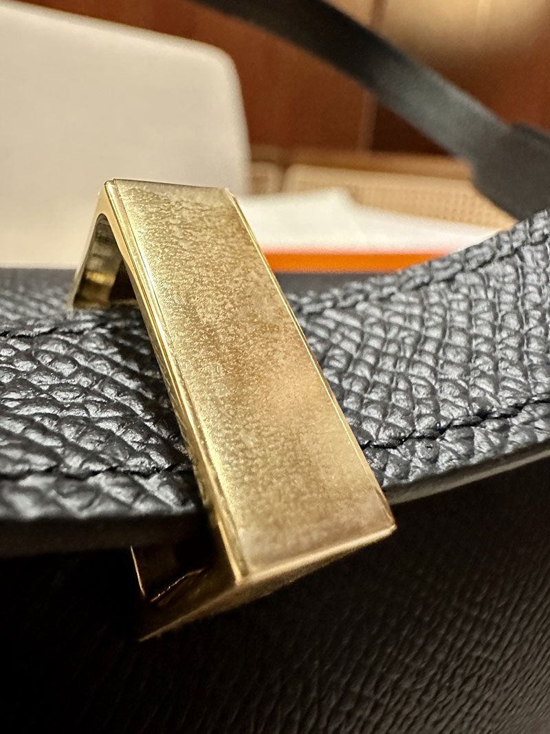 最高級エルメススーパーコピー コンスタンス24コピー コンスタンス3 24 黒 ブラック エプソン ゴールド金具 - 画像 (9)