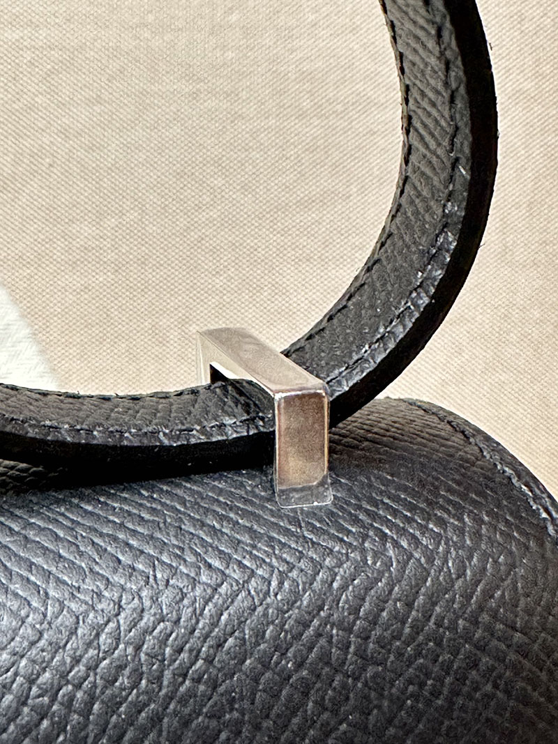 最高級エルメススーパーコピー コンスタンスミニコピー コンスタンス3 ミニ 黒 ブラック エプソン シルバー金具 - 画像 (7)