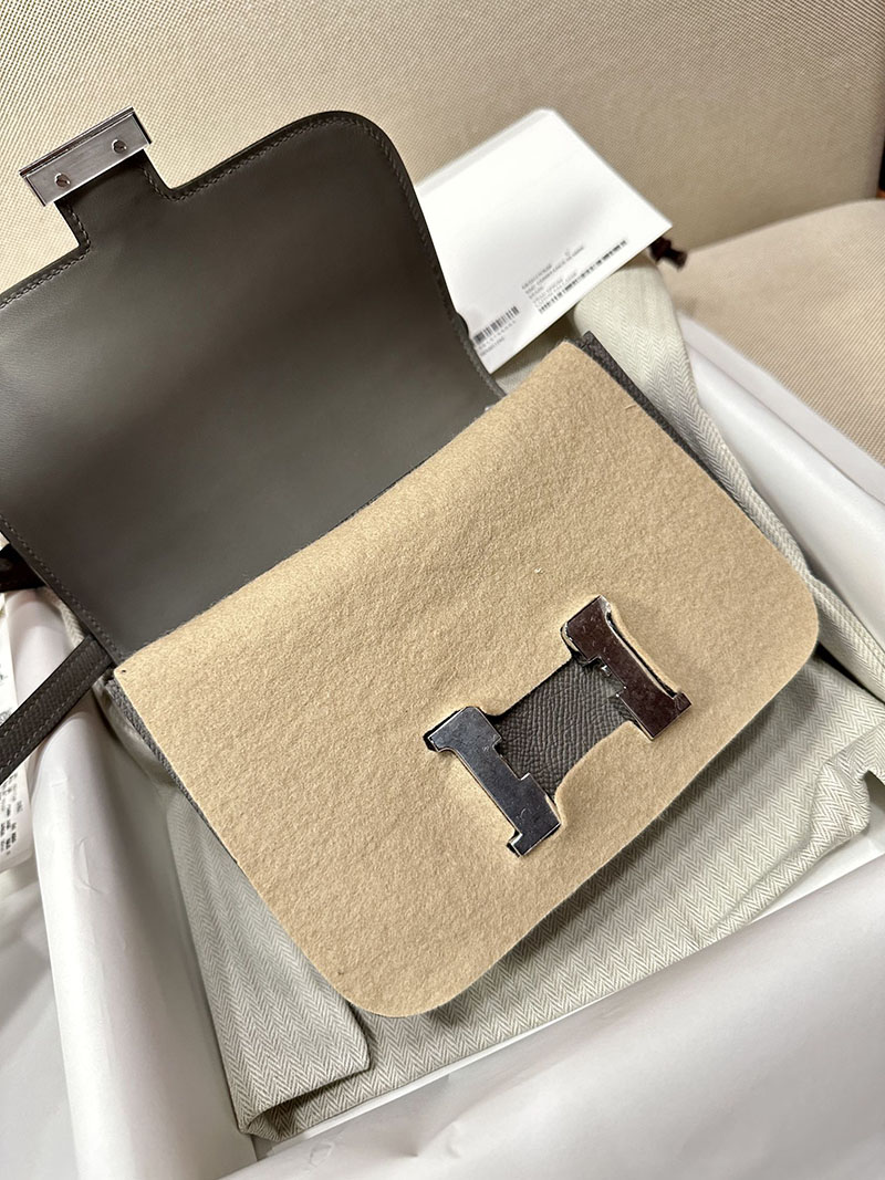 最高級エルメススーパーコピー コンスタンスミニコピー コンスタンス3 ミニ エタン エプソン シルバー金具 - 画像 (9)