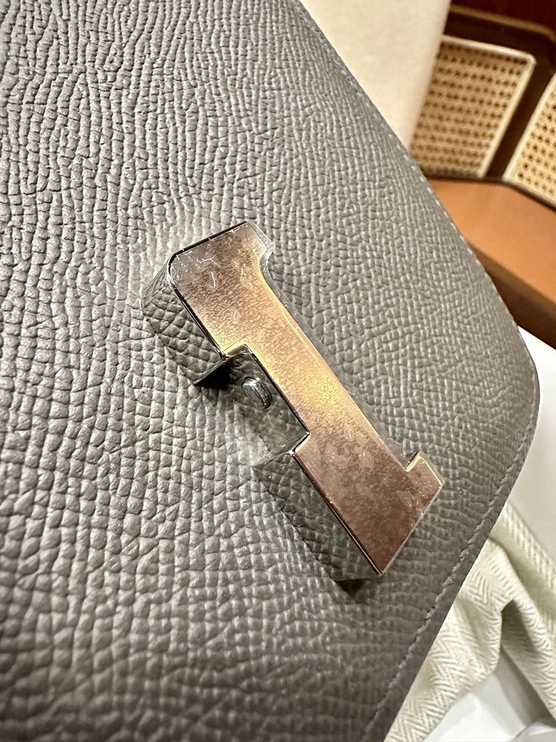 最高級エルメススーパーコピー コンスタンスミニコピー コンスタンス3 ミニ エタン エプソン シルバー金具 - 画像 (7)