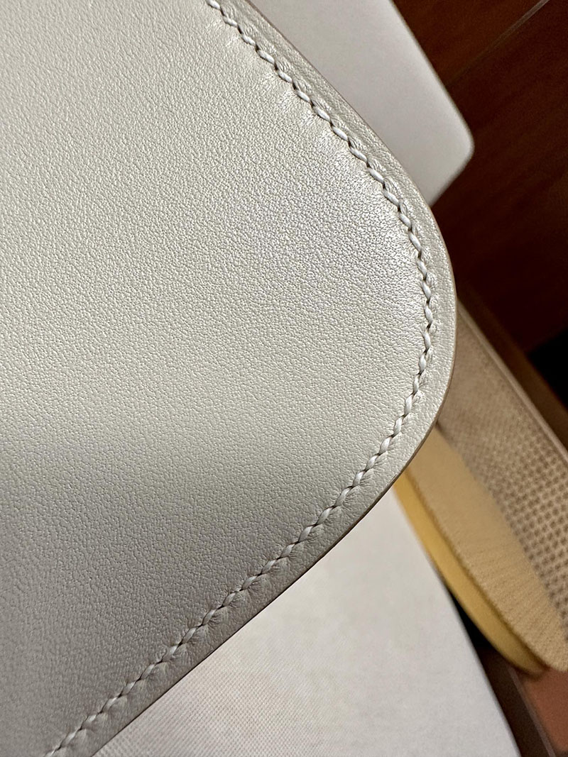 最高級エルメススーパーコピー コンスタンスミニコピー コンスタンス3 ミニ クレ エプソン シルバー金具 - 画像 (5)