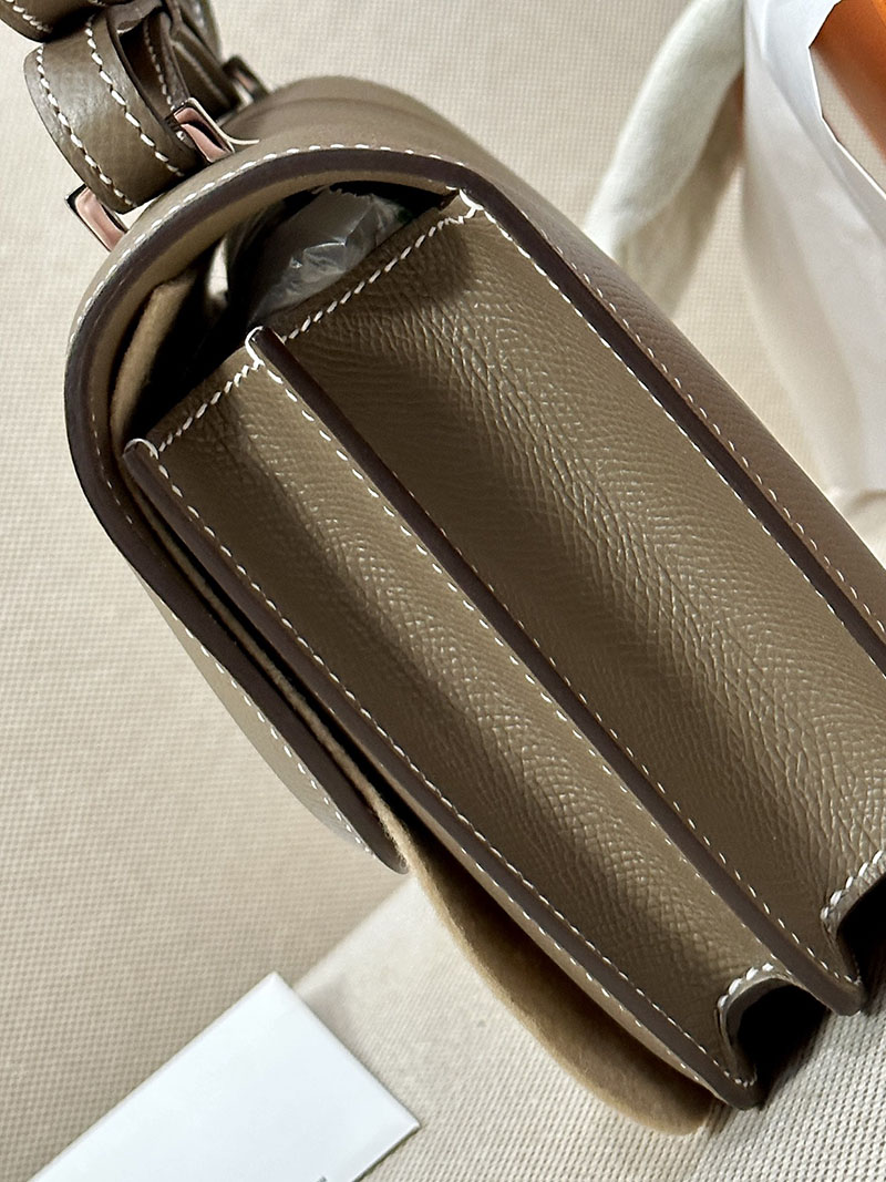 最高級エルメススーパーコピー コンスタンスミニコピー コンスタンス3 ミニ エトゥープ エプソン シルバー金具 - 画像 (2)