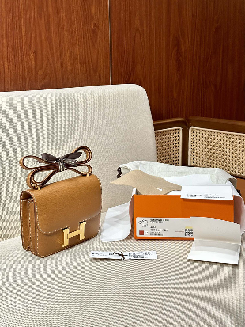 最高級エルメススーパーコピー コンスタンスミニコピー コンスタンス3 ミニ ゴールド エプソン ゴールド金具 - 画像 (7)