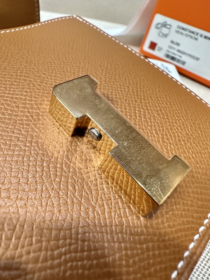 最高級エルメススーパーコピー コンスタンスミニコピー コンスタンス3 ミニ ゴールド エプソン ゴールド金具 - 画像 (2)