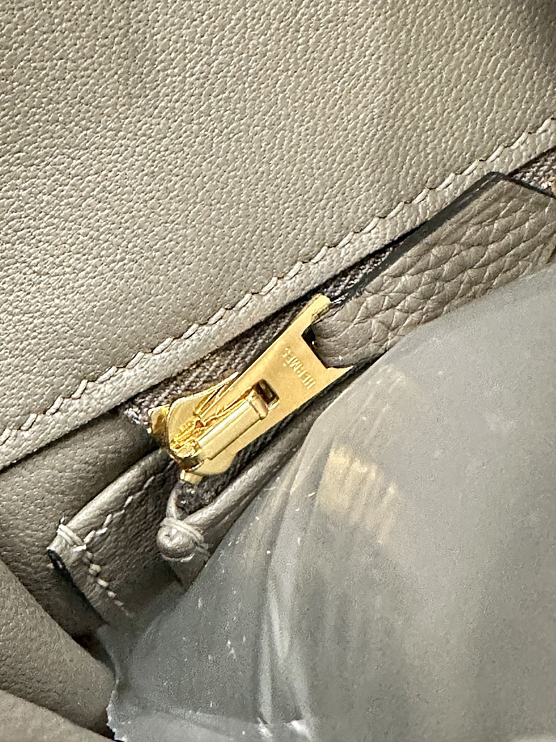 最高級エルメススーパーコピー バーキン30コピー バーキン30 エタン トゴ ローズゴールド金具 - 画像 (4)