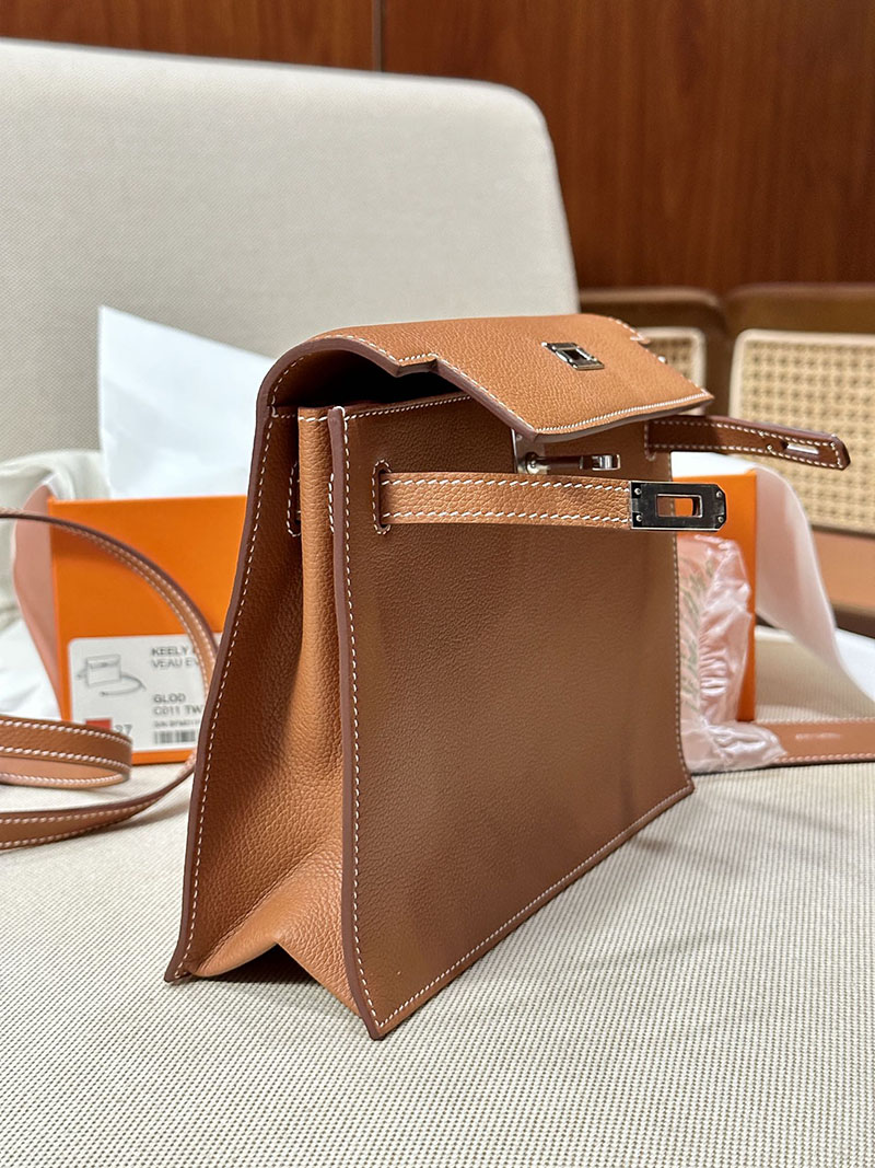 最高級エルメススーパーコピー ケリーダンスコピー ケリーダンス2 ゴールド エバーカラー シルバー金具 - 画像 (6)