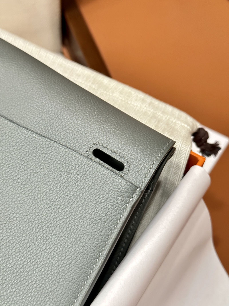 最高級エルメススーパーコピー アルザンコピー アルザン31 ヴェールアマンド トリヨンクレマンス シルバー金具 - 画像 (7)