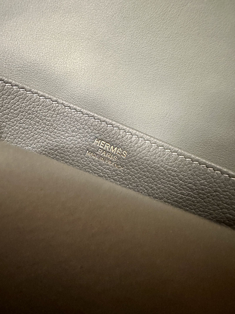最高級エルメススーパーコピー アルザンコピー アルザン31 ヴェールアマンド トリヨンクレマンス シルバー金具 - 画像 (5)