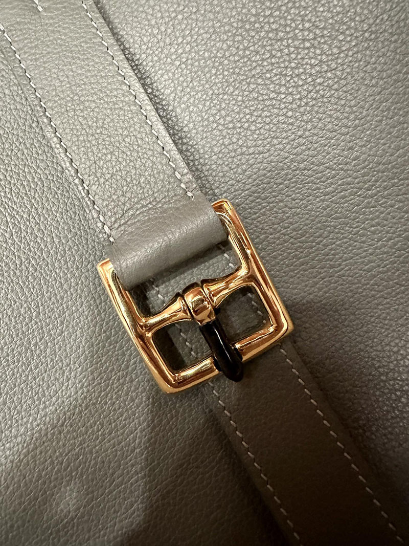 最高級エルメススーパーコピー アルザンコピー アルザン31 ヴェールアマンド トリヨンクレマンス シルバー金具 - 画像 (4)