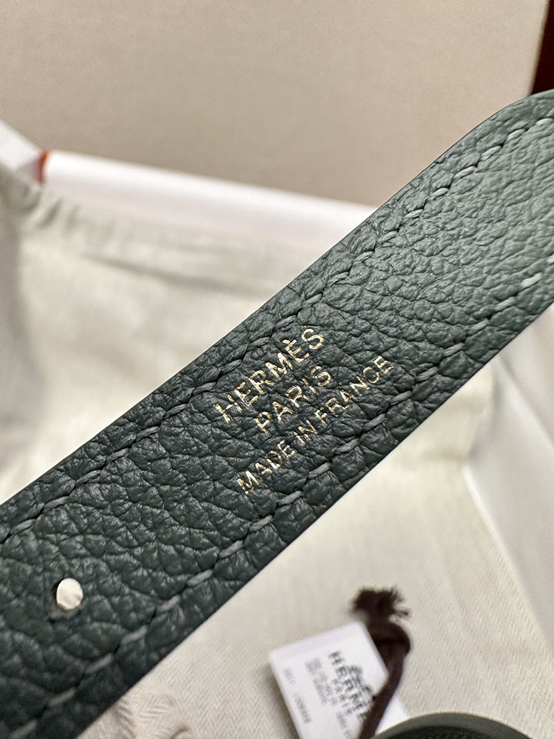 最高級エルメススーパーコピー アルザンコピー アルザン25 ヴェールアマンド トリヨンクレマンス ゴールド金具 - 画像 (2)