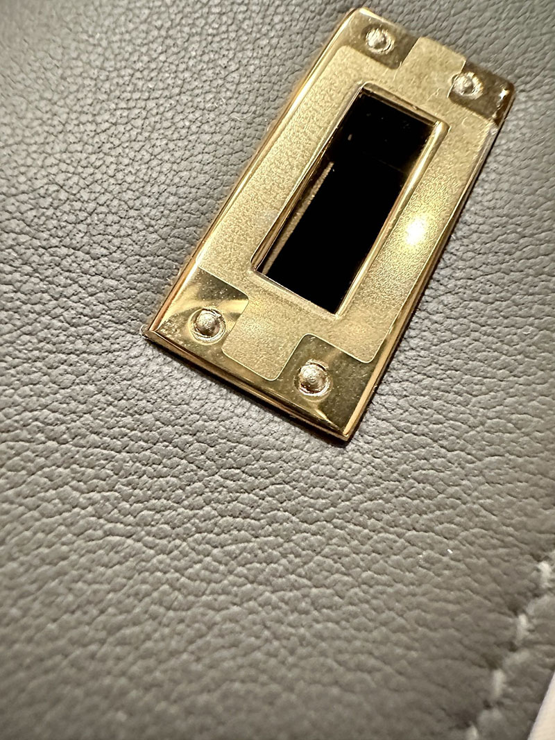最高級エルメススーパーコピー ポシェットケリーコピー ポシェットケリー エタン スイフト ゴールド金具 - 画像 (2)