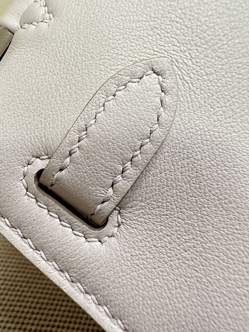 最高級エルメススーパーコピー ポシェットケリーコピー ポシェットケリー モーヴペール スイフト シルバー金具 - 画像 (5)