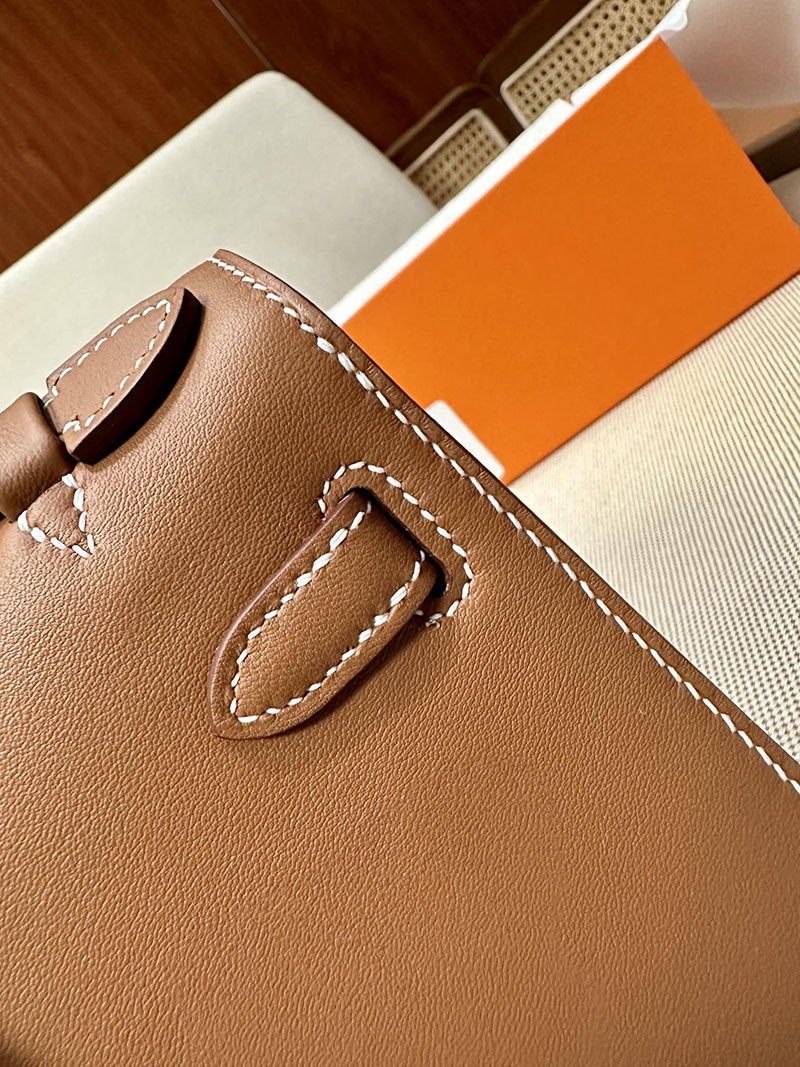 最高級エルメススーパーコピー ポシェットケリーコピー ポシェットケリー ゴールド スイフト ゴールド金具 - 画像 (5)