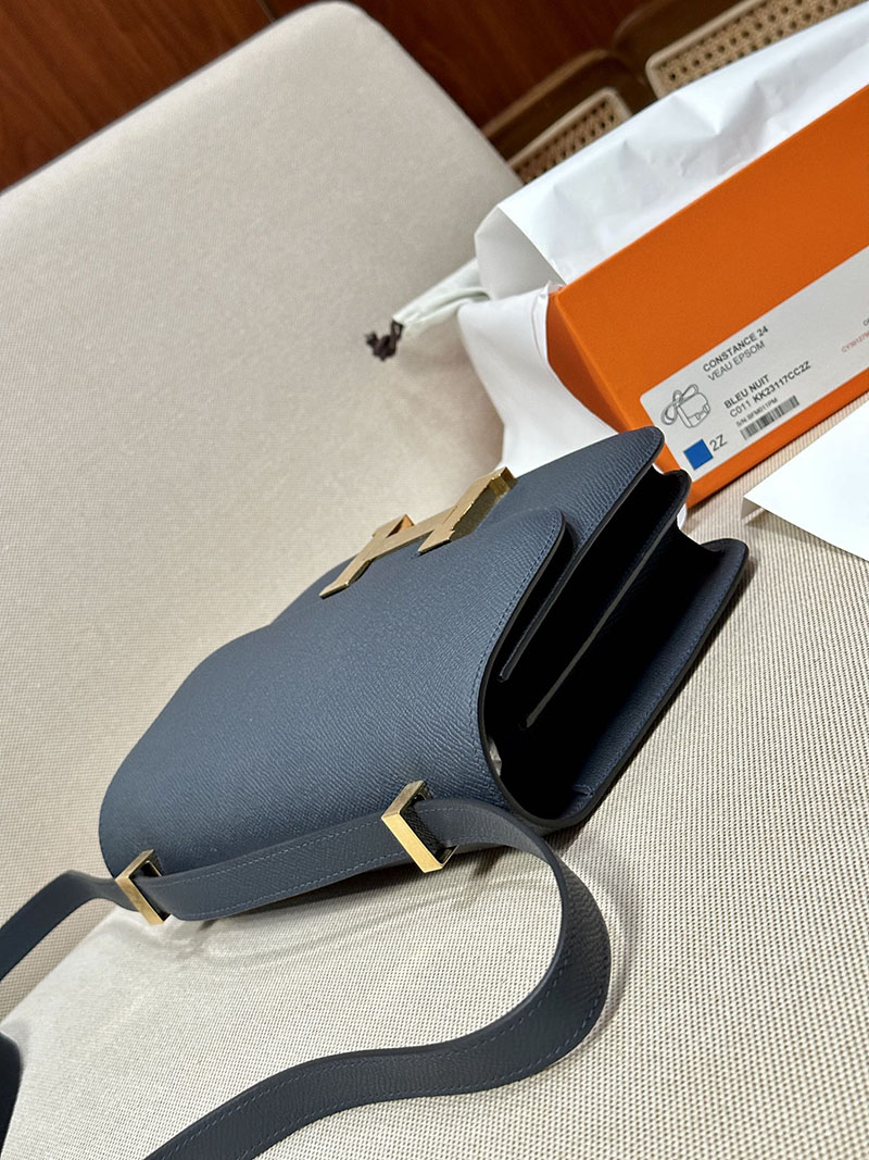 最高級エルメススーパーコピー コンスタンス24コピー コンスタンス3 24 ブルーニュイ エプソン ゴールド金具 - 画像 (6)