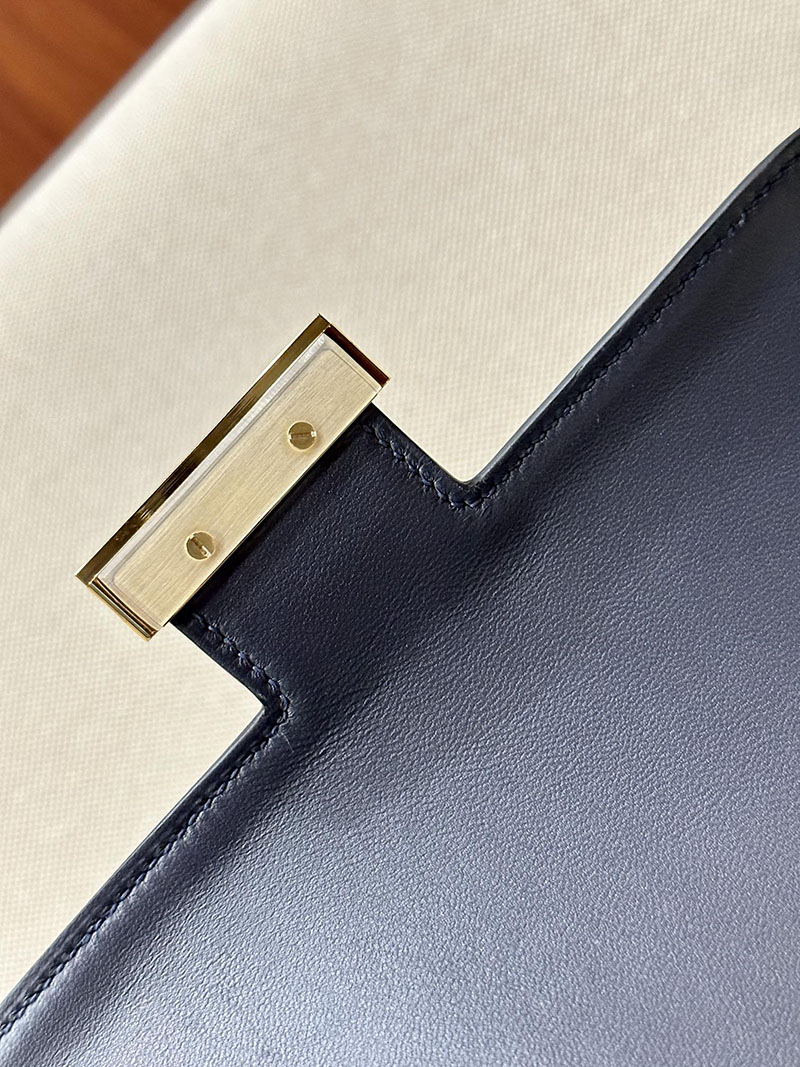 最高級エルメススーパーコピー コンスタンス24コピー コンスタンス3 24 ブルーニュイ エプソン ゴールド金具 - 画像 (2)