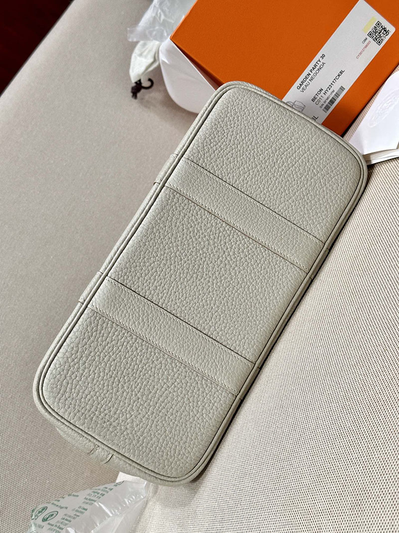 最高級エルメススーパーコピー ガーデンパーティコピー ガーデンパーティ 30 TPM ベトン ネゴンダ シルバー金具 - 画像 (7)