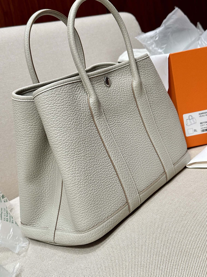 最高級エルメススーパーコピー ガーデンパーティコピー ガーデンパーティ 30 TPM ベトン ネゴンダ シルバー金具 - 画像 (3)