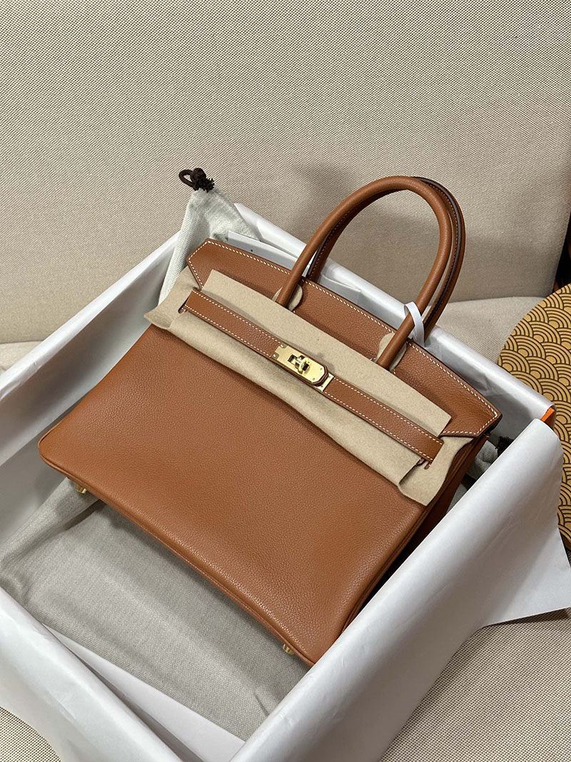 最高級エルメススーパーコピー バーキン30コピー バーキン30 ゴールド エバーカラー ゴールド金具 - 画像 (4)