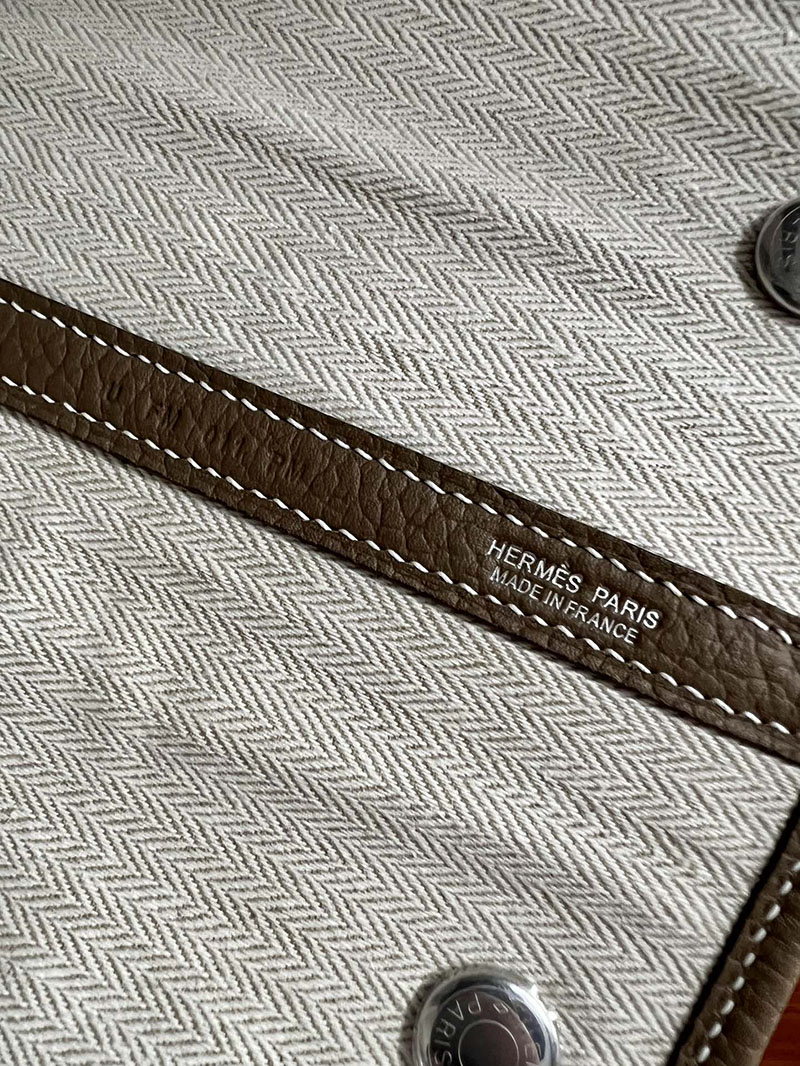 最高級エルメススーパーコピー ガーデンパーティコピー ガーデンパーティ 36 PM エトゥープ カントリー シルバー金具 - 画像 (7)