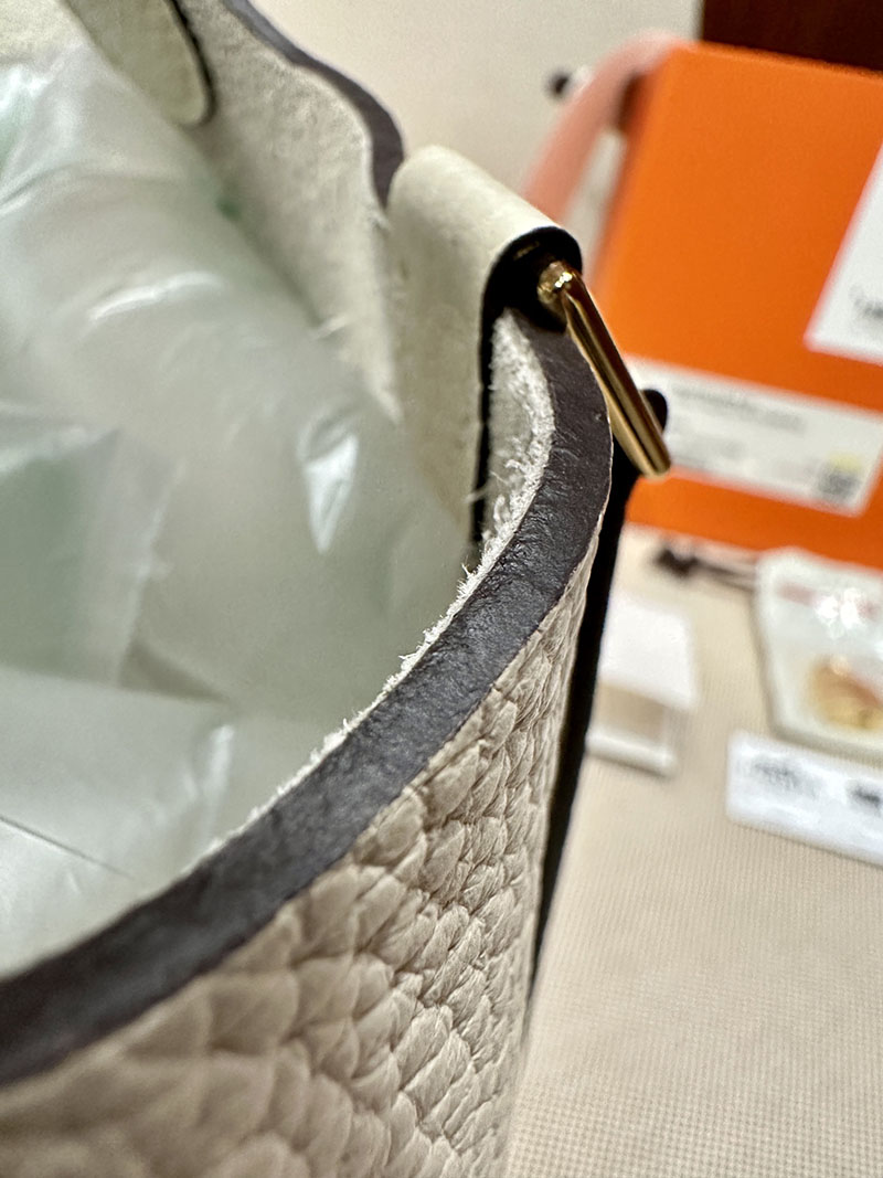 最高級エルメススーパーコピー ピコタンPMコピー ピコタンロック 18 PM ナタ トリヨンクレマンス ゴールド金具 - 画像 (2)