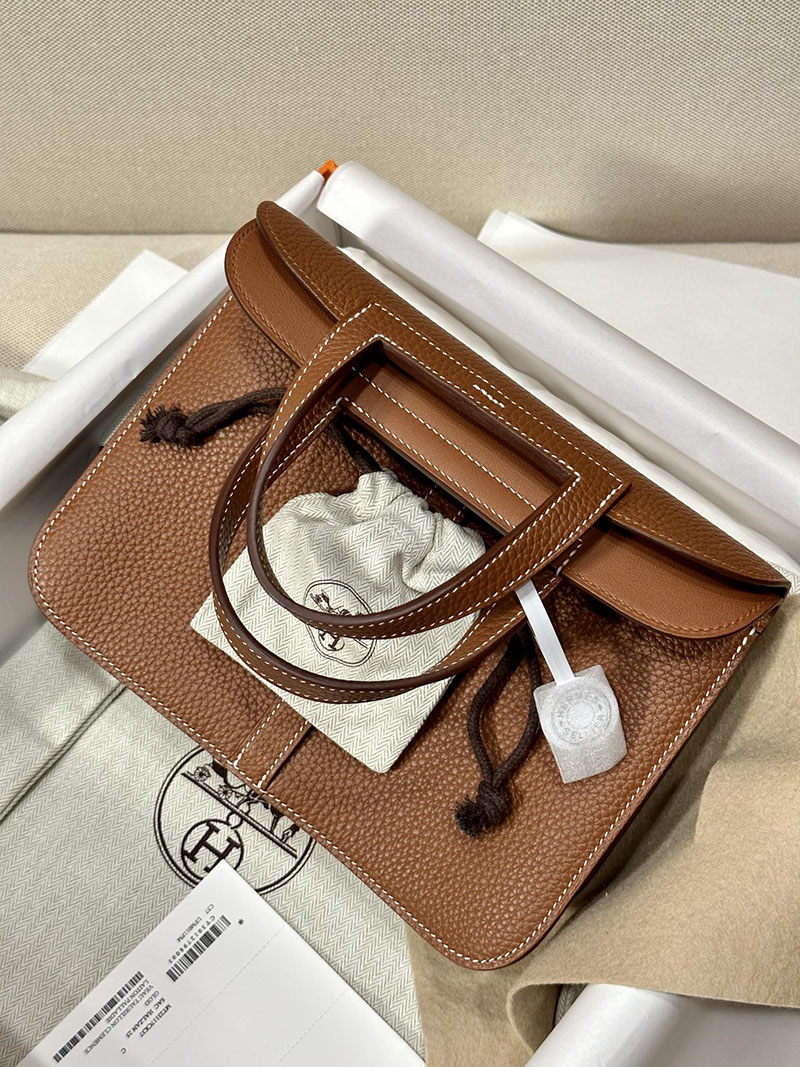 最高級エルメススーパーコピー アルザンコピー アルザン25 ゴールド トリヨンクレマンス シルバー金具 - 画像 (5)