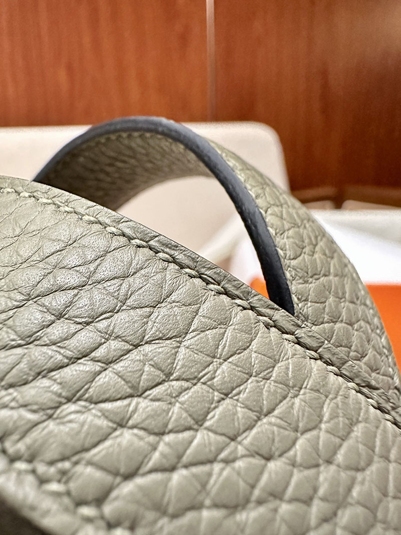 最高級エルメススーパーコピー ピコタンPMコピー ピコタンロック 18 PM ソーゼ トリヨンクレマンス シルバー金具 - 画像 (4)