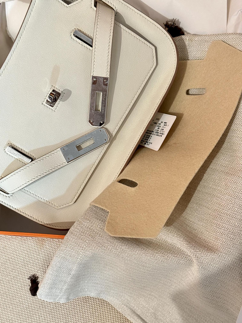 最高級エルメススーパーコピー ジプシエールコピー ジプシエール ミニ マッシュルーム スイフト シルバー金具 - 画像 (3)