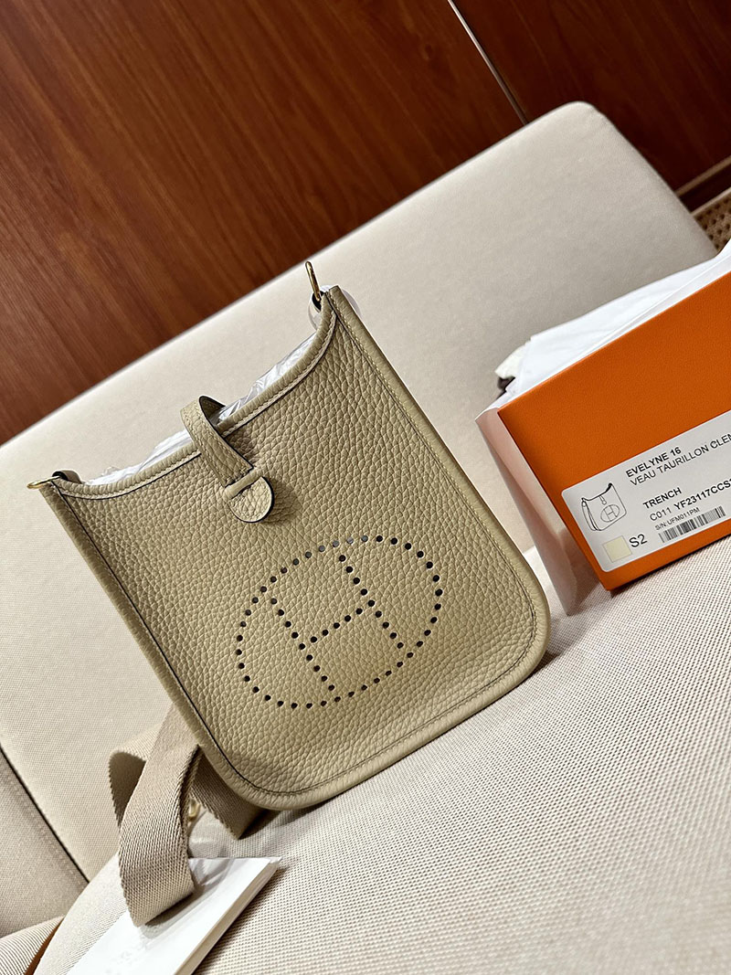 最高級エルメススーパーコピー エヴリンTPMコピー エヴリン 16 TPM トレンチ トリヨンクレマンス ゴールド金具 - 画像 (7)