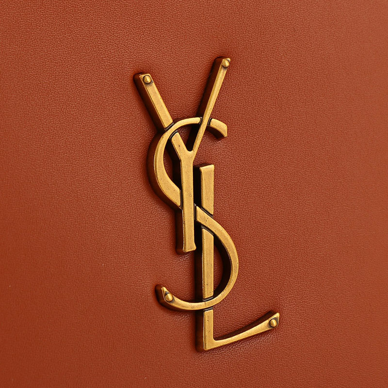 N品 YSL サンローラン CELIA ミニ トート ブリック 7910690U90W6362 カーフスキンレザー ゴールド金具 激安優良店 - 画像 (8)