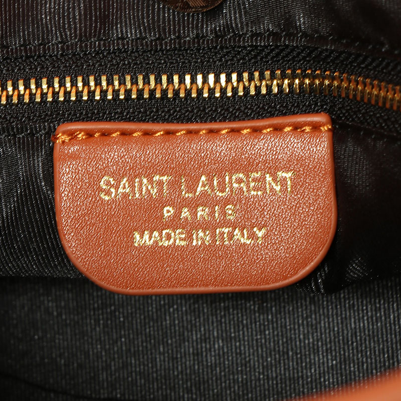 N品 YSL サンローラン CELIA ミニ トート ブリック 7910690U90W6362 カーフスキンレザー ゴールド金具 激安優良店 - 画像 (3)